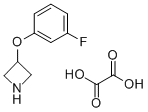 3-(3-FLUOROPHENOXY)-AZETIDINE OXALATE Structure