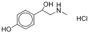 SYNEPHRINE-13C2,15N HYDROCHLORIDE SALT 结构式