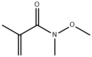 N-メトキシ-2,N-ジメチルアクリルアミド 化学構造式