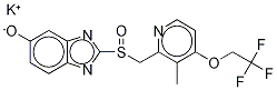 5-Hydroxy Lansoprazole Potassium salt Structure