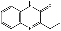 3-エチル-1,2-ジヒドロキノキサリン-2-オン 化学構造式