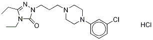 Etoperidone-d8 Hydrochloride Structure