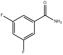 3,5-ジフルオロベンズアミド 化学構造式