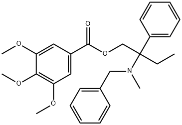 N-Benzyl N-DeMethyl TriMebutine Structure