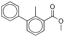 2-Methyl-3-phenylbenzoic Acid-d5 Methyl Ester Structure