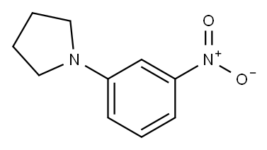 1-(3-NITRO-PHENYL)-PYRROLIDINE Struktur