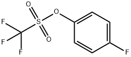 4-氟苯基三氟甲磺酸酯,132993-23-8,结构式