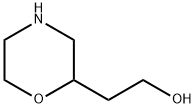 2-モルホリン-2-イルエタノール 化学構造式