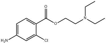 クロロプロカイン 化学構造式