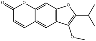 133-26-6 7H-Furo3,2-g1benzopyran-7-one, 3-methoxy-2-(1-methylethyl)-
