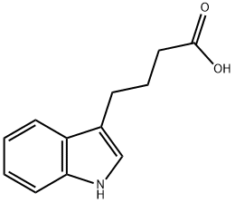 3-吲哚丁酸,133-32-4,结构式