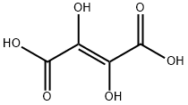 ジヒドロキシフマル酸 化学構造式