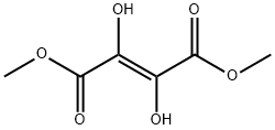 ジヒドロキシフマル酸ジメチルエステル 化学構造式