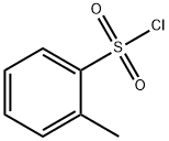 O-TOLUENESULFONYL CHLORIDE Structure