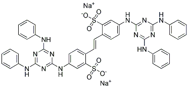 荧光增白剂9, 133-66-4, 结构式