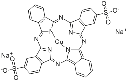 直接蓝 86,1330-38-7,结构式