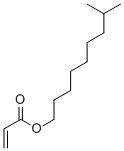 アクリル酸8-メチルノニル 化学構造式