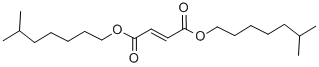 フマル酸ビス(6-メチルヘプチル) 化学構造式