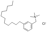 (DODECYLBENZYL)TRIMETHYLAMMONIUM CHLORIDE Structure