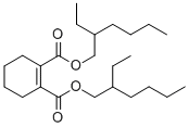 1-シクロヘキセン-1,2-ジカルボン酸ビス(2-エチルヘキシル) 化学構造式