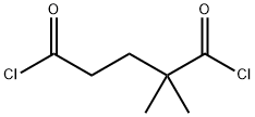 PENTANEDIOYL DICHLORIDE,2,2-DIMETHYL- Struktur