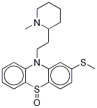 Thioridazine-d3 5-Sulfoxide 结构式