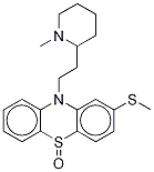 Thioridazine-d3 5-Sulfoxide Structure