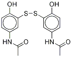 3’-Mercaptoacetaminophen-d6 Disulfide Structure