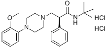 WAY-100135 化学構造式