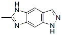 Imidazo[4,5-f]indazole, 1,5-dihydro-6-methyl- (9CI) Structure