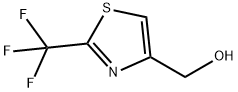 (2-(TRIFLUOROMETHYL)THIAZOL-4-YL)METHANOL 结构式