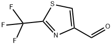 2-三氟甲基-4-噻唑甲醛, 133046-48-7, 结构式