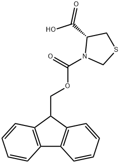 FMOC-D-THZ-OH Structure