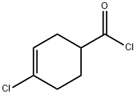 3-Cyclohexene-1-carbonyl chloride, 4-chloro- (9CI) Structure