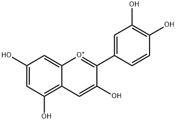 花青色素, 13306-05-3, 结构式