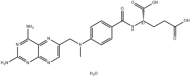 二水合氨甲嘌呤, 133073-73-1, 结构式
