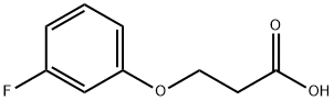 3-(3-FLUORO-PHENOXY)-PROPIONIC ACID Struktur