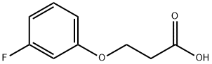 3-(3-FLUORO-PHENOXY)-PROPIONIC ACID Structure