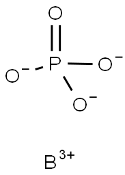 りん酸ほう素 化学構造式
