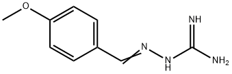 N-(4-Methoxybenzylideneamino)guanidine Struktur