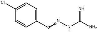 2-(4-氯亚苄基)肼-1-甲脒 结构式