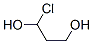 3-クロロ-1,3-プロパンジオール 化学構造式