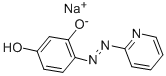 4-(2-吡啶偶氮)间苯二酚, 13311-52-9, 结构式