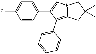 6-(4-Chlorophenyl)-2,3-Dihydro-2,2-DiMethyl-7-Phenyl-1H-Pyrrolizine