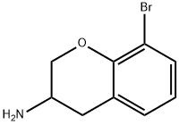 8-BROMO-CHROMAN-3-YLAMINE HYDROCHLORIDE Structure