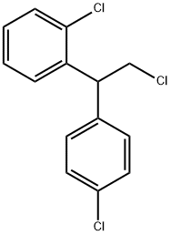 1-chloro-2-[2-chloro-1-(4-chlorophenyl)ethyl]benzene Struktur