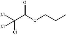 n-Propyl trichloroacetate Struktur