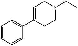 1-ethyl-4-phenyl-1,2,3,6-tetrahydropyridine Struktur