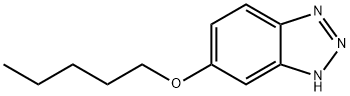 5-(PENTYLOXY)-1H-BENZOTRIAZOLE Struktur