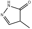 4-甲基-2-吡唑啉-5-酮,13315-23-6,结构式